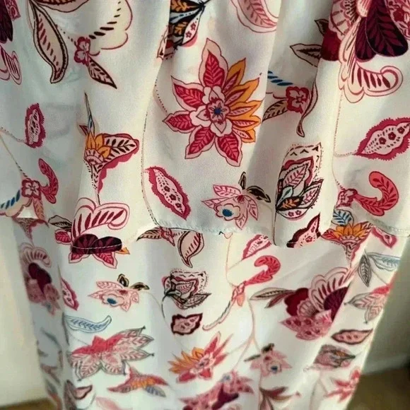 NWOT LOFT Sleeveless Blouse with Ruffle SZ S - Picture 2 of 6